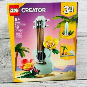 LEGO 31156 Creator 3in1 Tropical Ukulele Surfboard Dolphin Set NEW
